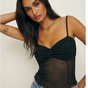 Reformation Milky Knit Top